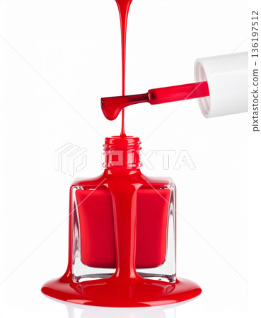 red nail polish red nail polish 136197512
