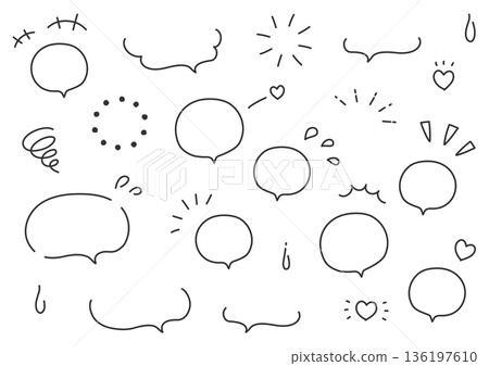 手寫語音氣泡集 136197610