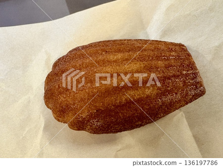 Freshly baked madeleines Freshly baked madeleines 136197786