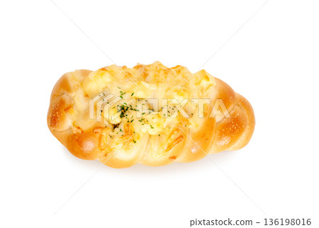 Cheese bread [white background, cutout] 136198016