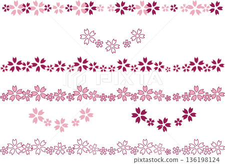 簡單的櫻花線套裝 簡單的櫻花線套裝 136198124