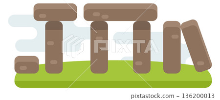 A picture of a stone wall with the letters J, I, T, and I on it 136200013