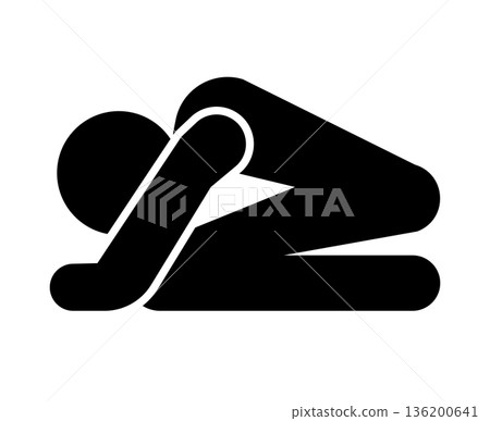 跪著的男人的輪廓 跪著的男人的輪廓 136200641