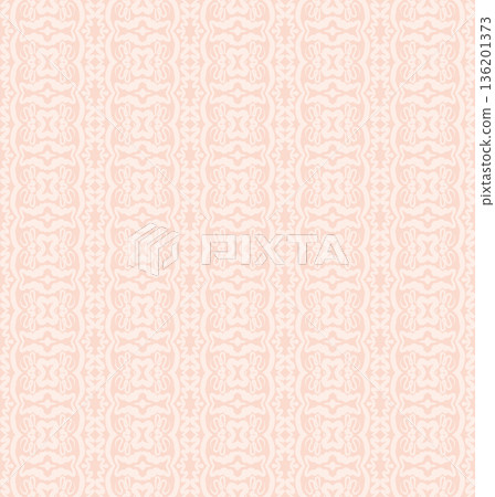 Soft Peach Abstract Wavy Seamless Pattern with Organic Retro Swirls Background Soft Peach Abstract Wavy Seamless Pattern with Organic Retro Swirls Background 136201373