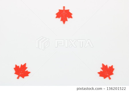 A simple 3D printed maple icon A simple 3D printed maple icon 136201522