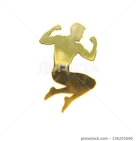 跳躍的金人,Alpha 頻道 跳躍的金人,Alpha 頻道 136201600