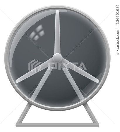 A white and grey object with a propeller on top A white and grey object with a propeller on top 136201685