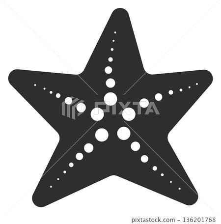 A black star with a white background A black star with a white background 136201768