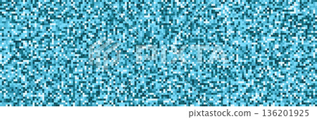 Pixel texture background. Abstract noise dot square blue and white pattern. Pixel chaos grain backdrop of bad digital signal. Blue disco ball. Digital vector illustration Pixel texture background. Abstract noise dot square blue and white pattern. Pixel chaos grain backdrop of bad digital signal. Blue disco ball. Digital vector illustration 136201925