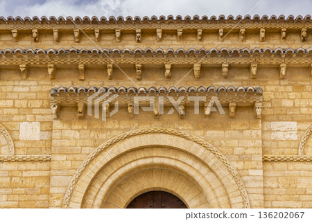 San Martin de Fromista church Romanesque corbels San Martin de Fromista church Romanesque corbels 136202067