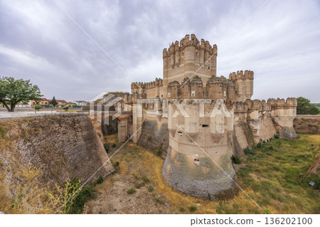 Castillo de Coca, historic castle in Castilla and Leon 136202100