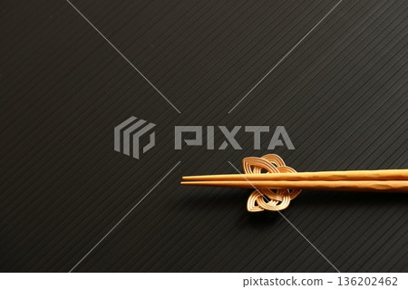 Chopsticks and chopstick rests Japanese food image Chopsticks and chopstick rests Japanese food image 136202462
