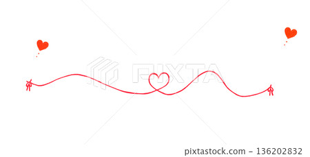 命運的紅線 無人 136202832