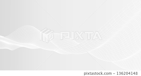Technological white background. Abstract wave. Design element. Vector illustration . Technological white background. Abstract wave. Design element. Vector illustration . 136204148