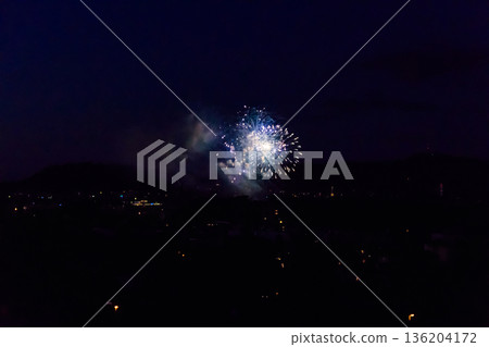 Beautiful fireworks over Bern city in Switzerland Beautiful fireworks over Bern city in Switzerland 136204172