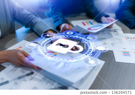 會議上檢查資料 136204571