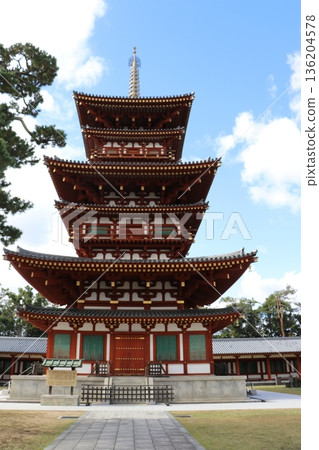 世界遺產藥師寺，奈良縣 136204578