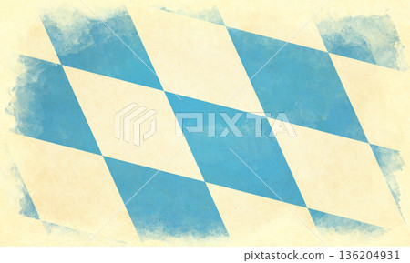 Bavaria - vintage flag 136204931