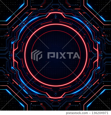 Geometric design line art Geometric design line art 136204971