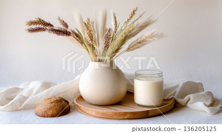 milk in jug 136205125