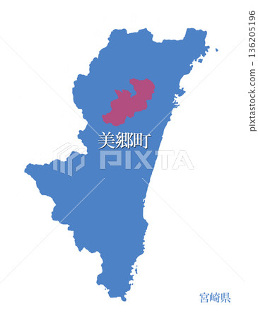Miyazaki Prefecture, Higashiusuki District, Misato Town Miyazaki Prefecture, Higashiusuki District, Misato Town 136205196