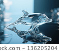 Glassworking dolphin 136205204