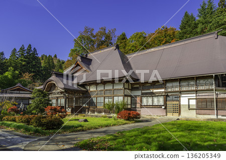 Sagae, Kezō-in Temple, Main Hall, Sagae City, Yamagata Prefecture Sagae, Kezō-in Temple, Main Hall, Sagae City, Yamagata Prefecture 136205349
