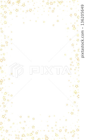 Christmas stars vector overlay. Magic stars luxury sparkling confetti. Christmas spirit. Festive stars vector illustration on white background. Christmas stars vector overlay. Magic stars luxury sparkling confetti. Christmas spirit. Festive stars vector illustration on white background. 136205649