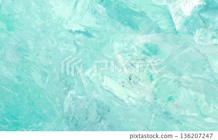 amethyst crystal displays frozen textures with cool Blue hues. The icy surface of the gemstone amethyst crystal displays frozen textures with cool Blue hues. The icy surface of the gemstone 136207247
