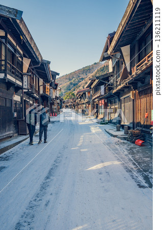 【奈賴宿】雪景如畫的驛站小鎮【木曾路】 【奈賴宿】雪景如畫的驛站小鎮【木曾路】 136211119