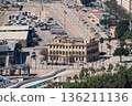 Port of Malaga, authority building near container terminal, Spain 136211136