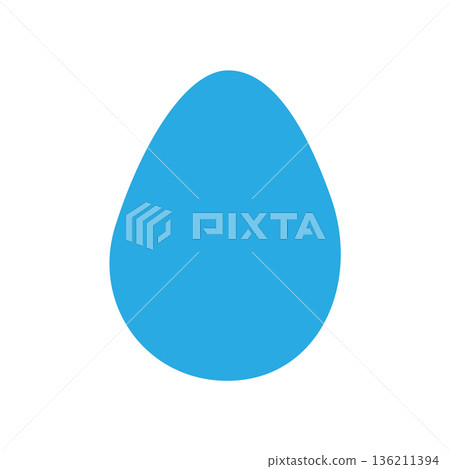 Dymkovo toy painting of an Easter egg Dymkovo toy painting of an Easter egg 136211394