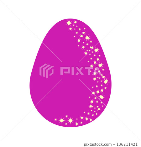 Easter Egg of magic symbols, celestial Astrological, magical and esoteric symbols. Easter Egg of magic symbols, celestial Astrological, magical and esoteric symbols. 136211421