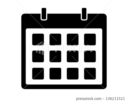 Schedule (calendar) icon Schedule (calendar) icon 136211521