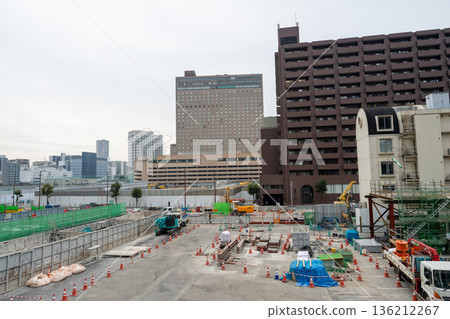 Nakanoshima 5-chome redevelopment construction site 136212267