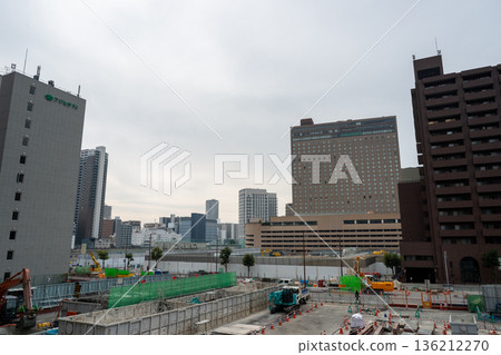 Nakanoshima 5-chome redevelopment construction site 136212270