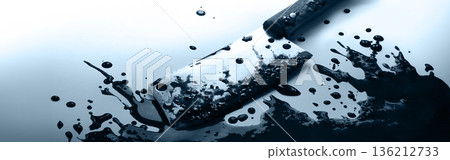 Iron ax and a lot od blood 136212733