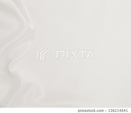 Smooth elegant golden silk or satin luxury cloth texture as wedding background. Luxurious background design. In Sepia toned. Retro style 136214841