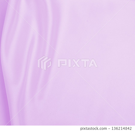 Smooth elegant lilac silk or satin texture as wedding background. Luxurious background design Smooth elegant lilac silk or satin texture as wedding background. Luxurious background design 136214842