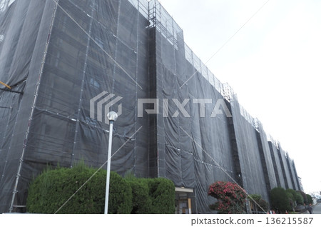 Renovation work of housing complex 136215587