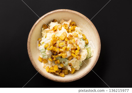 Potato salad (with roasted corn) Potato salad (with roasted corn) 136215977