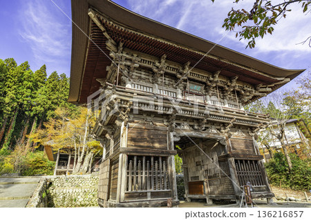 Sagae Jionji Temple Main Gate, Sagae City, Yamagata Prefecture 136216857