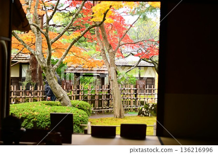 會津若松市敦賀城跡公園茶室臨閣 136216996