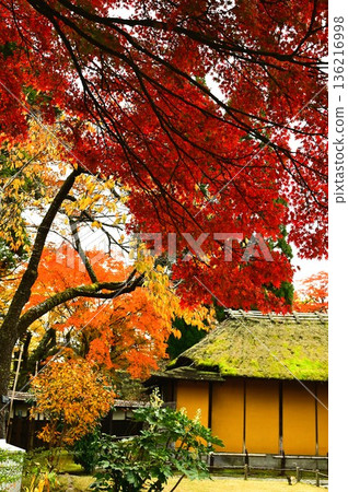 Aizuwakamatsu City Tsuruga Castle Ruins Park Teahouse Rinkaku 136216998