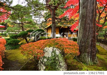 會津若松市敦賀城跡公園茶室臨閣 136217001