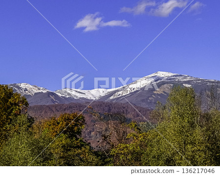 山形縣西川町月山迎來初雪 136217046