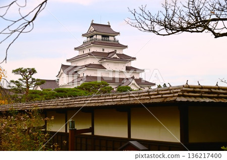 Aizuwakamatsu City Tsuruga Castle Ruins Park Aizuwakamatsu City Tsuruga Castle Ruins Park 136217400
