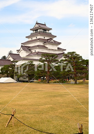 Aizuwakamatsu City Tsuruga Castle Ruins Park 136217407