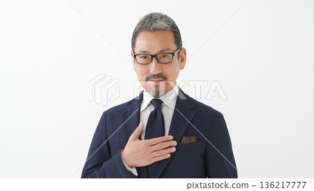 Male business portrait 136217777