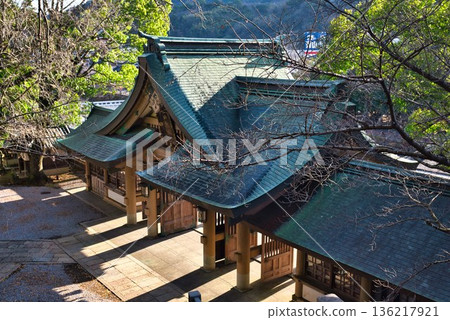 瓦雷神社為迎接新年而裝飾 瓦雷神社為迎接新年而裝飾 136217921